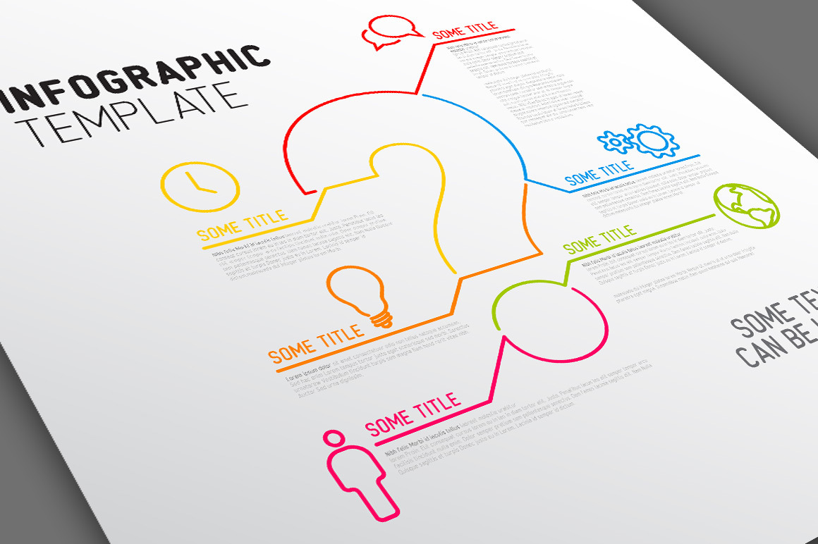 Infographic Template - Question Mark, a Presentation Template by Orson