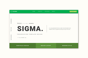 SIGMA Keynote Template