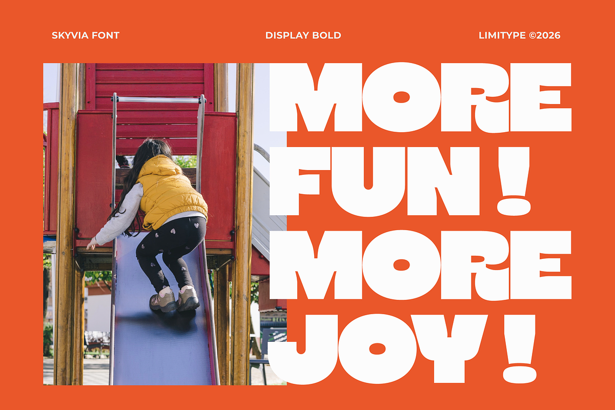 Skyvia - Bold Inktrap Font, a Sans Serif Font by limitype (Photo 6 of 12)