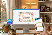 Wildflower Birthday Thank You Canva, a Marketing Template by KennedyStudio (Thumbnail 3 of 6)