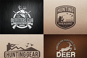 Hunting Vintage Badges and Logos, a Branding & Logo Template by shazi (Thumbnail 6 of 7)