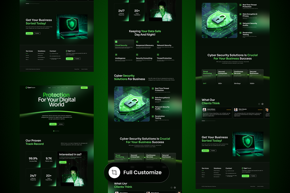CiperHaven - Cyber Security preview 3
