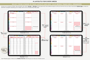 ADHD-Friendly Digital Planner 2025, a Templates & Theme by Plamarplanners (Thumbnail 4 of 10)