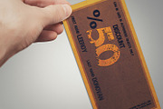 Multipurpose retro gift voucher, a Card Template by Tzochko (Thumbnail 5 of 5)