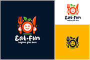 Smile Smiley Happy Food Meal Logo, a Branding & Logo Template by Enola99d (Thumbnail 1 of 3)