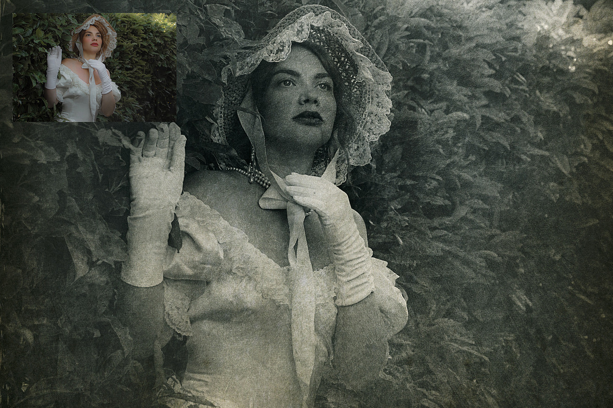 Vintage Old Photo Effect, a Brushes & More by Creativetacos (Photo 5 of 6)