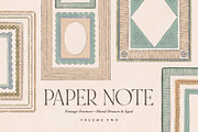 Paper Note—Vintage Frames, an Object Graphic by Basia Stryjecka (Thumbnail 1 of 16)