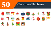Christmas Flat Icons Bundle, Holiday, a Duotone Icon by EllaMaiyaali (Thumbnail 3 of 3)