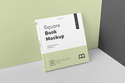 Square Book Mock up, a Books & Magazine Mockup by zippypixelstudio (Thumbnail 12 of 16)