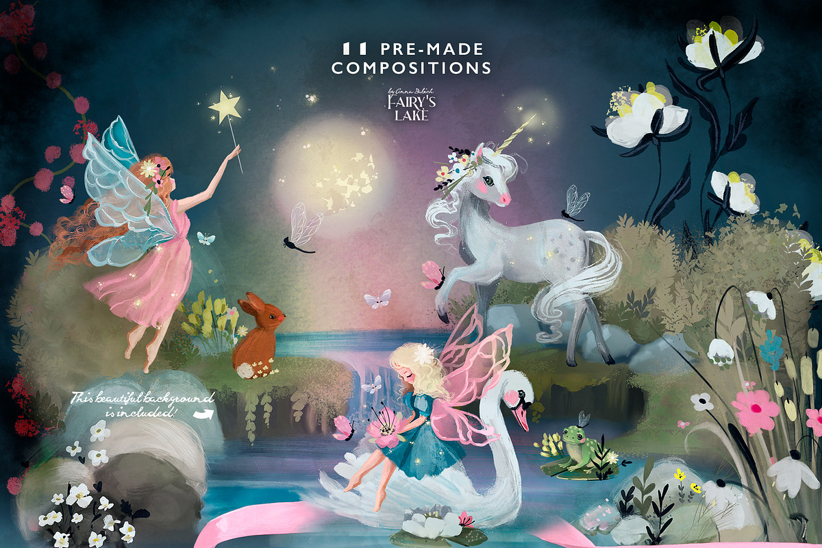 Fairy’s Lake, an Animal Illustration by Anna Babich (Photo 3 of 7)