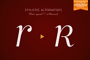 Mussica Italic, a Serif Font by Corradine Fonts (Thumbnail 10 of 12)