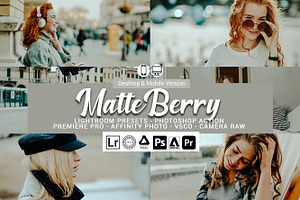 Matte Berry Presets