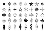 Christmas decoration, balls, stars., an Object Graphic by Paper Cards (Thumbnail 2 of 5)