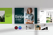 Brand Portfolio, a Brochure Template by Aura Agency (Thumbnail 1 of 9)