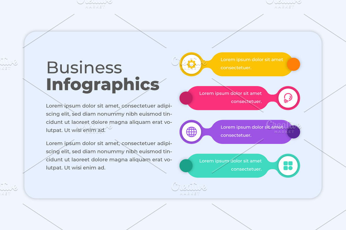 Creative Infographics Bundle, a Presentation Template by Artiveko (Photo 3 of 5)