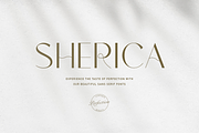 Sherica - Sleek & Classy, a Sans Serif Font by Tammami (Thumbnail 1 of 9)