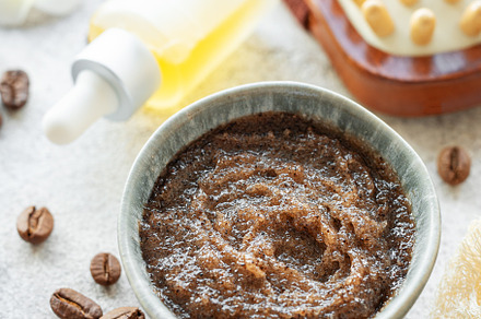 Handmade coffee scrub., a Health & Medical Photo by Olena Rudo