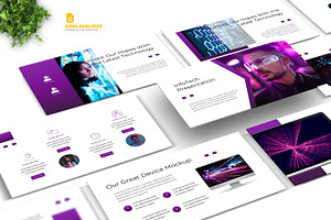 Tech Pitch Deck GoogleSlides, a Presentation Template by Glowin_studio