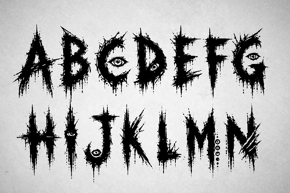 TyranTrax - Metal & Hardcore, a Handwritten Font by HypeWorksCo (Photo 8 of 11)