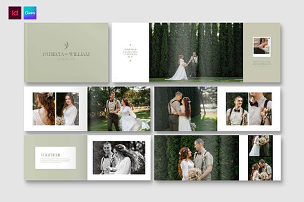 Wedding Photo Album Template, a Brochure Template by BrandPacks