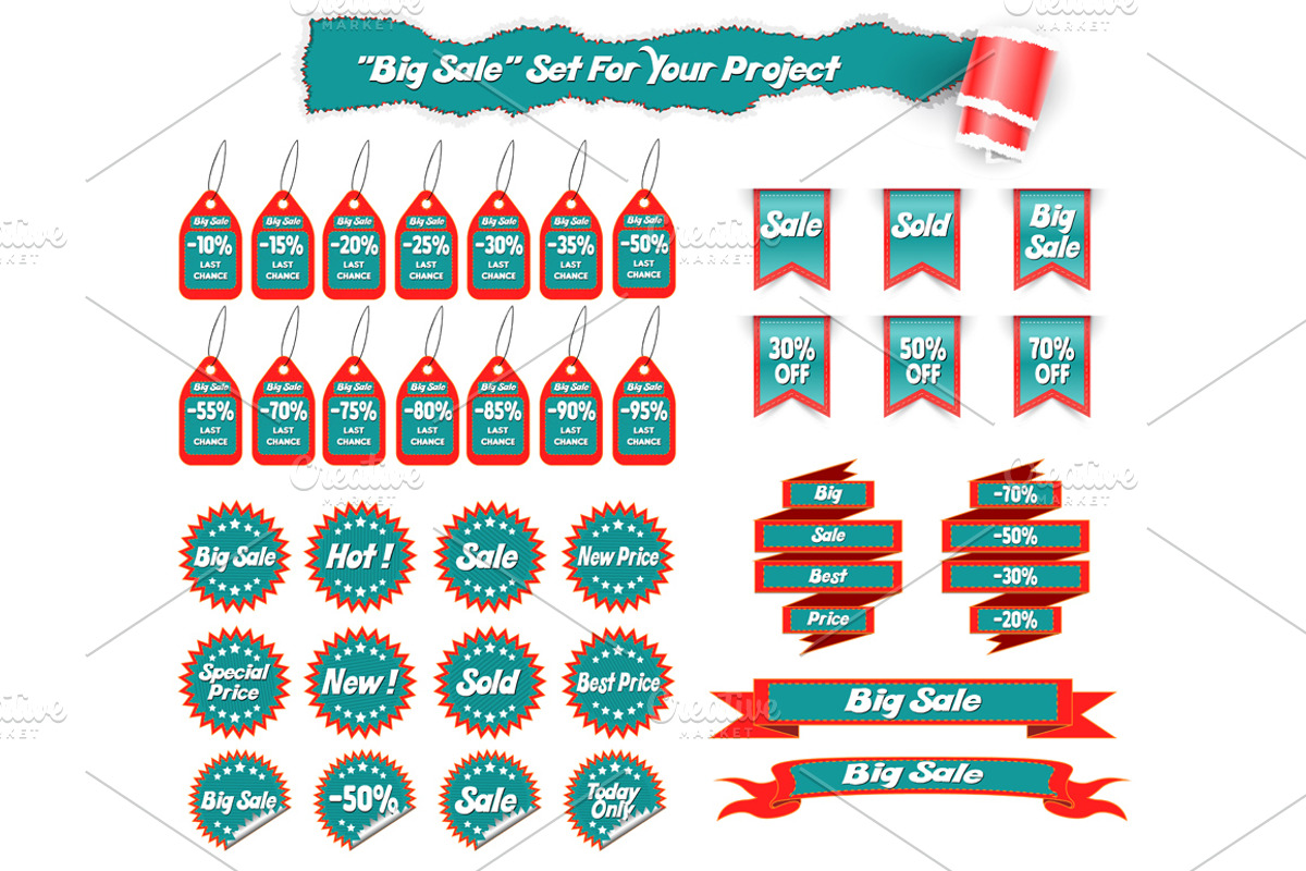 Big Collection Sale Stickers