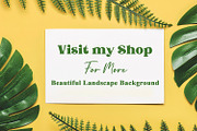 Christmas Landscape Background, a Decorative Illustration by Digital Studio (Thumbnail 3 of 3)