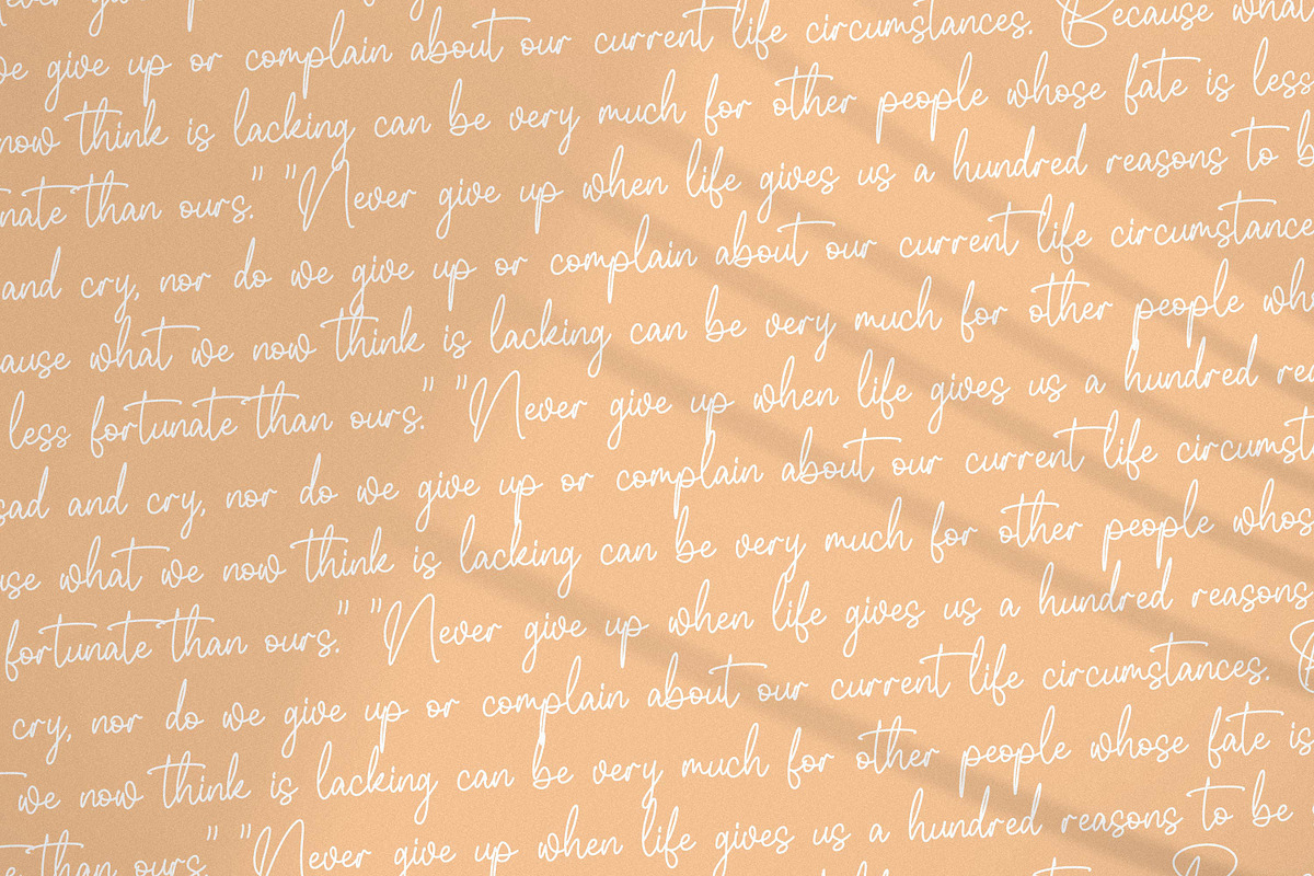 Whitteney, a Script Font by Integritype Studio (Photo 13 of 15)