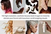 150 Hair Aesthetic Stock Images, a Beauty & Fashion Photo by Selenique Studio (Thumbnail 2 of 10)