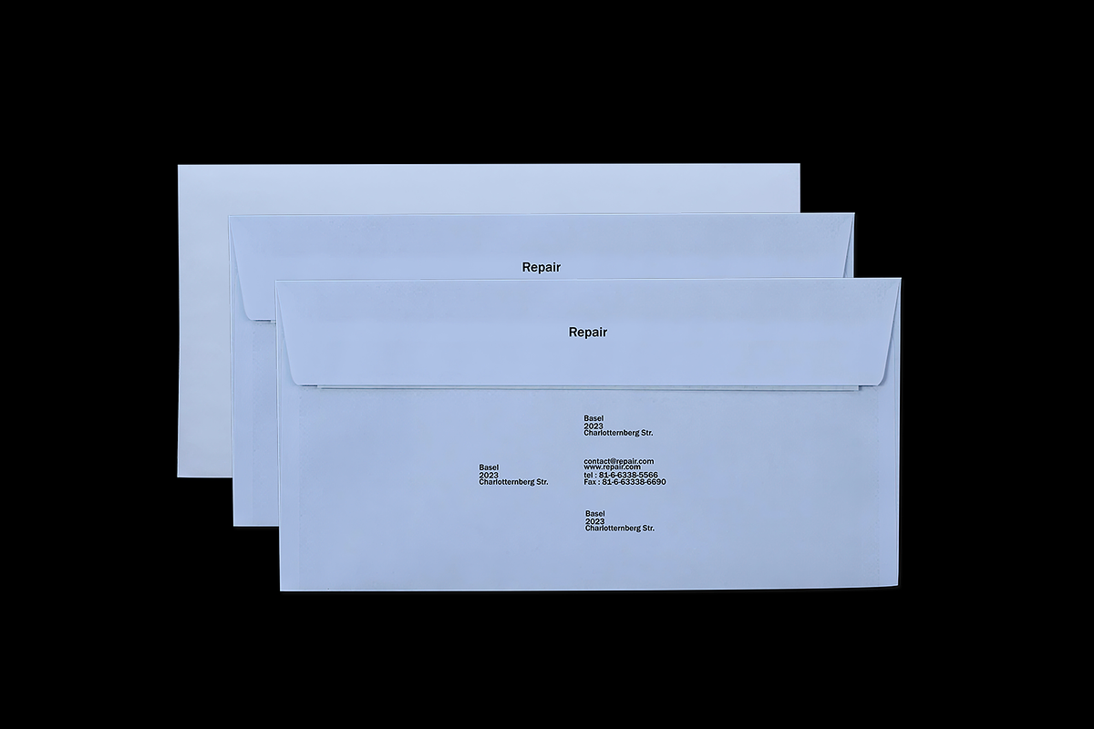 Branding Stationery Envelope Mockup, an Advertising Mockup by Replika Machine (Photo 6 of 8)