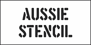 Aussie Stencil JNL, a Sans Serif Font by Jeff Levine Fonts (Thumbnail 2 of 5)