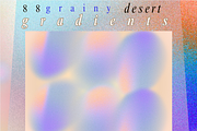 88 Grainy Gradients Desert Landscape, a Background Graphic by Eryn Rose Design (Thumbnail 1 of 22)