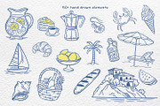 Summer Mediterranean, an Object Graphic by Watercolor dreams (Thumbnail 4 of 13)
