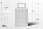 Handle Product Box Mockup Kit, a Packaging Mockup by Catkie - Digital Art (Thumbnail 4 of 9)