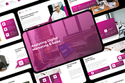 Digital Marketing Presentation, a Presentation Template by Hammad Arif (Thumbnail 1 of 3)