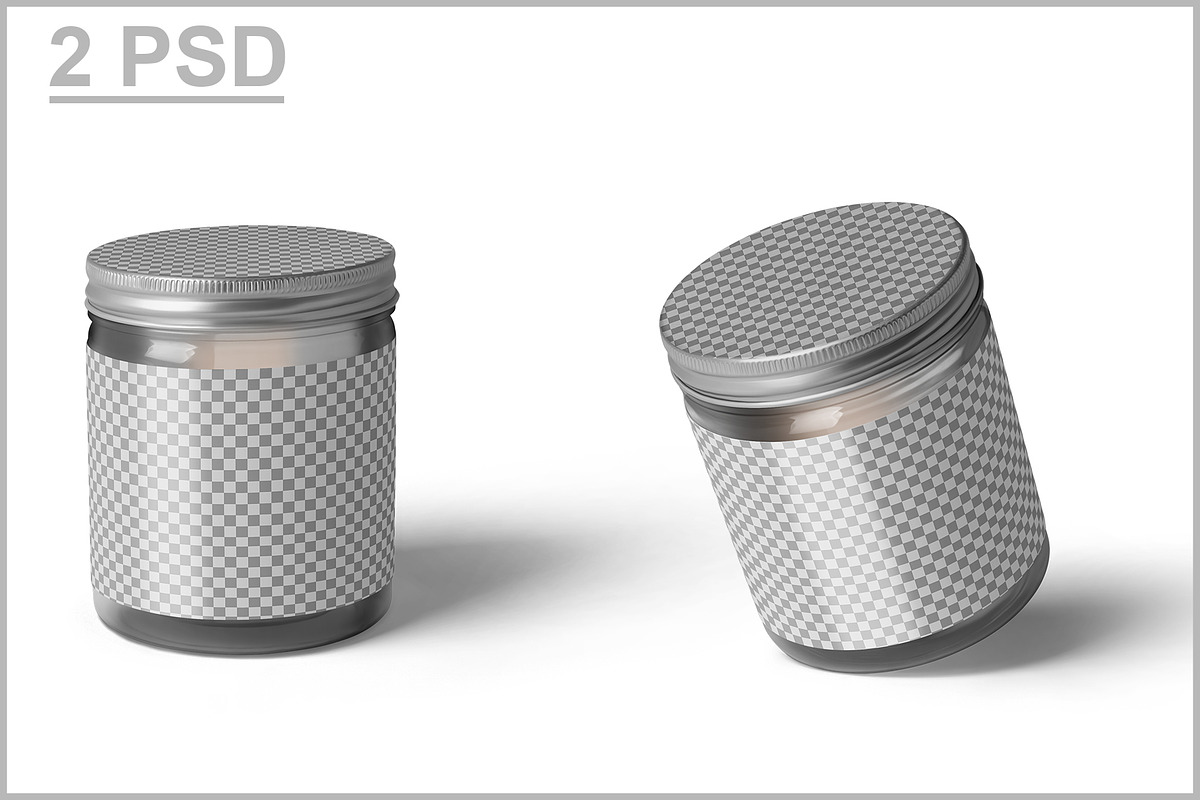 Jar Mockup, a Cups & Container Mockup by mockupbuys (Photo 2 of 6)