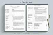Executive Resume Template for Google, a Resume Template by Get Landed (Thumbnail 3 of 11)