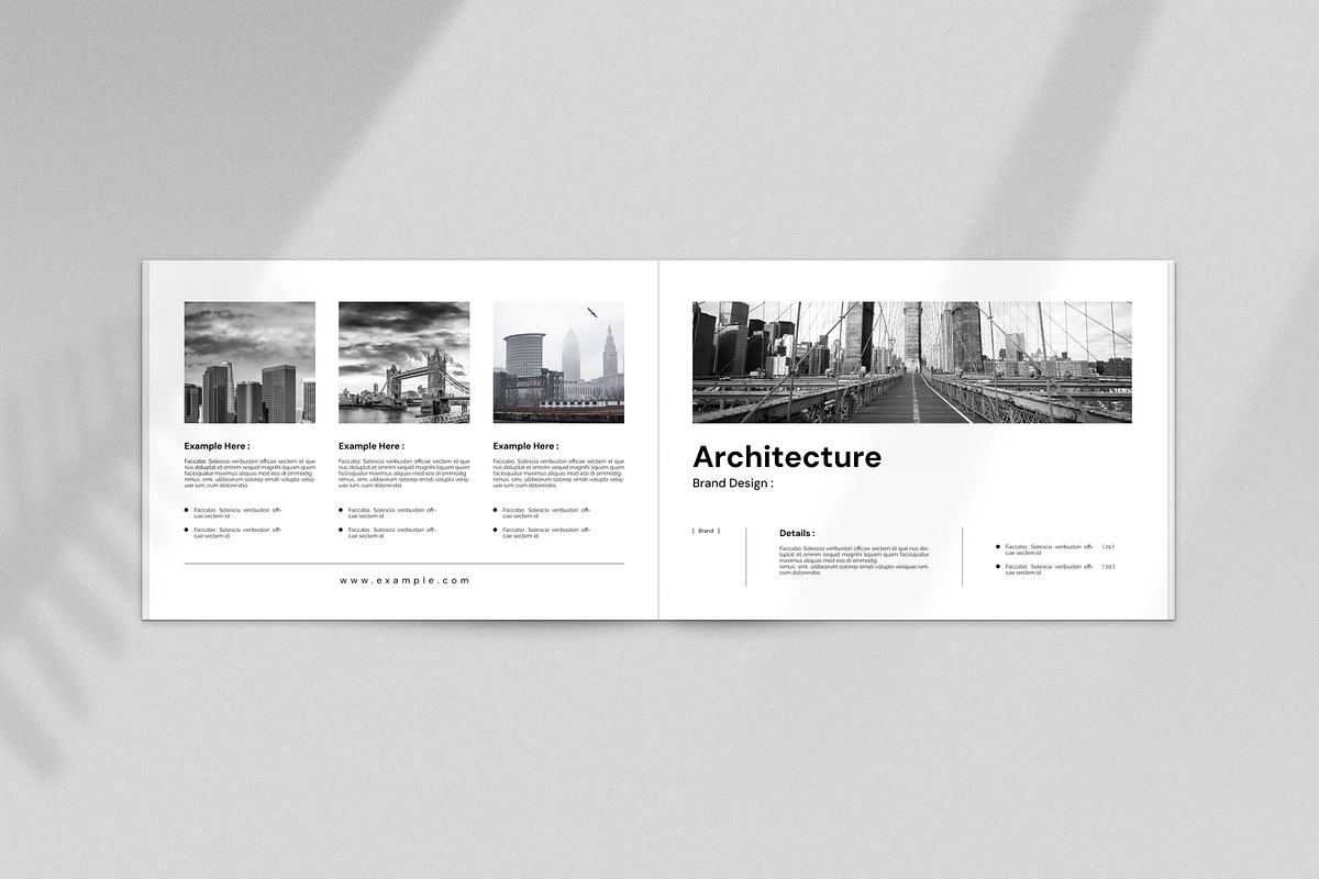 Architecture Brochure Template, a Brochure Template by PrintIdea (Photo 4 of 6)