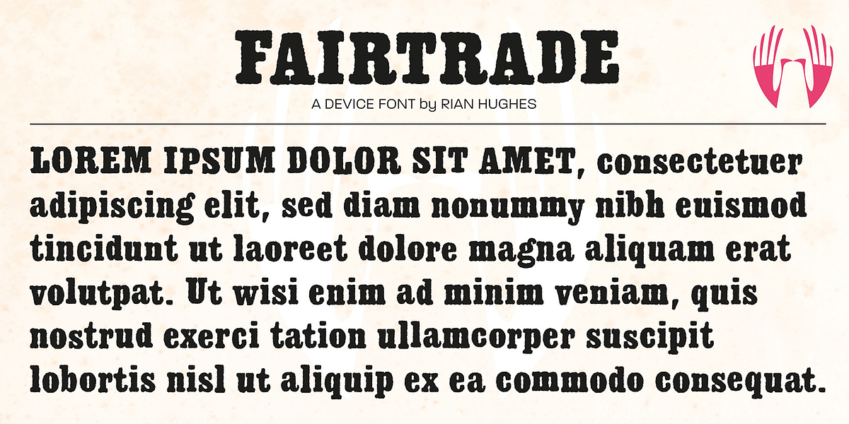 Fairtrade, a Serif Font by Device (Photo 5 of 5)