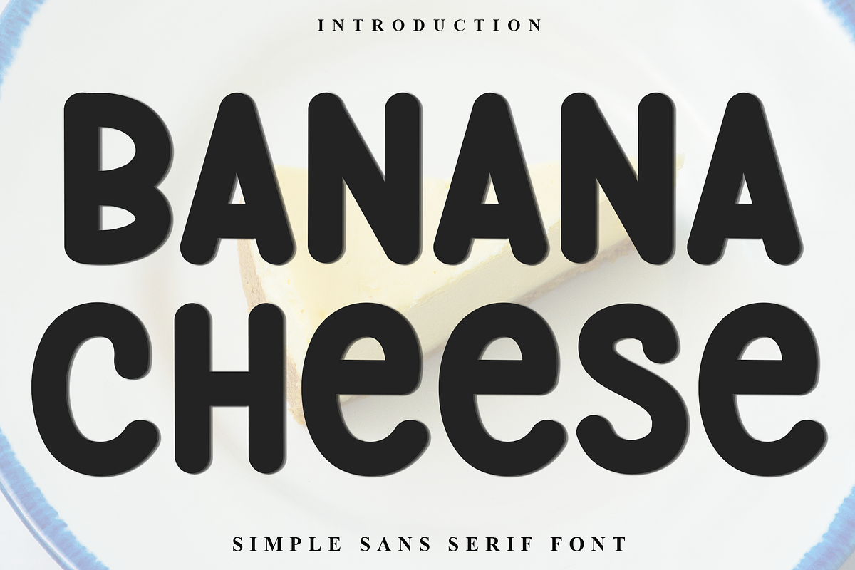 Banana Cheese, a Script Font by InermediaSTUDIO (Photo 1 of 8)