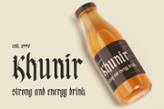 Blacktones, a Blackletter Font by Vintage Division (Thumbnail 6 of 10)