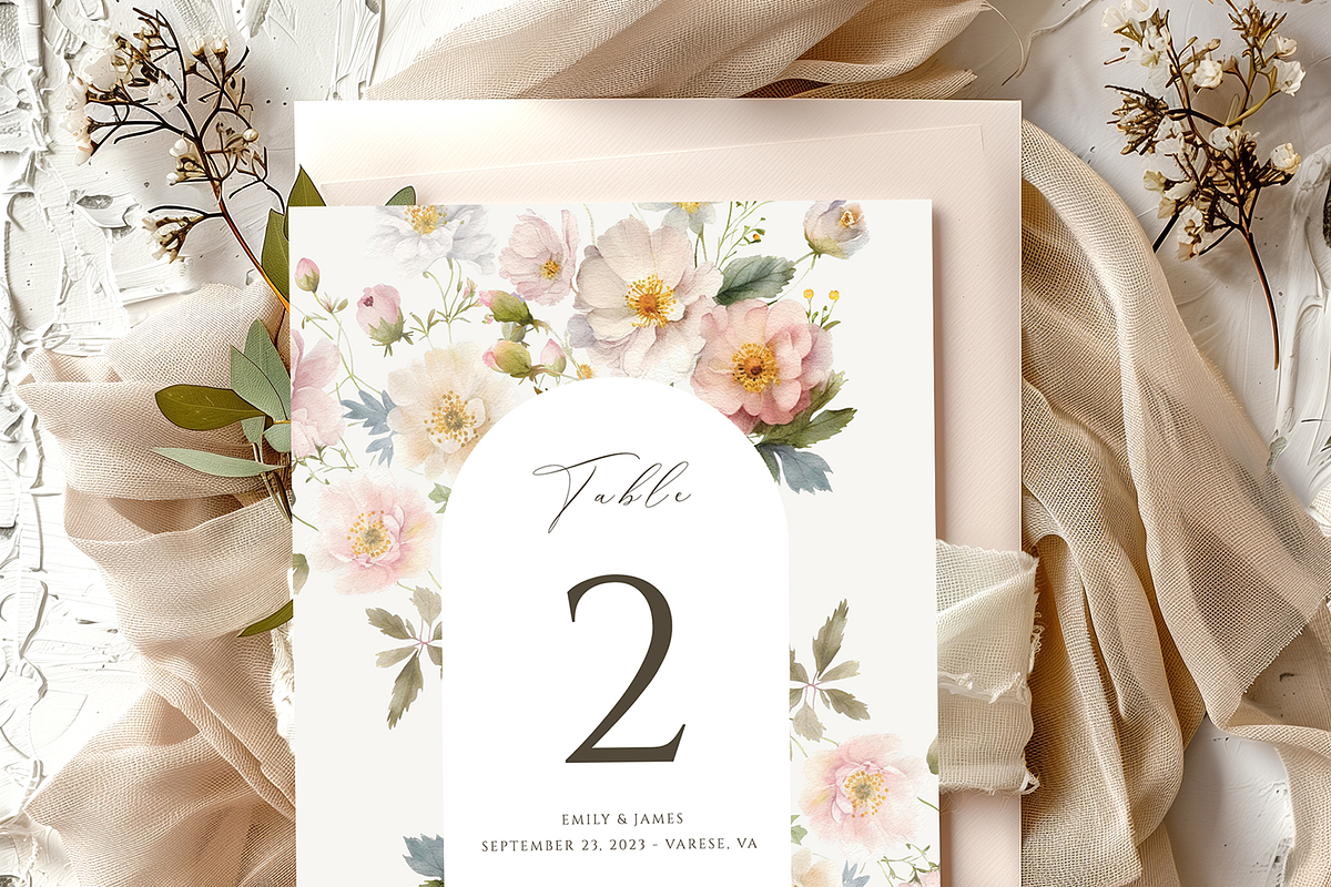 Soft Anemone Floral, a Decorative Illustration by heyiamalice (Photo 7 of 12)