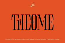 Theome – Serif Display Font