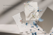 Blue Bloom Paper Mockup Collection, a Product Mockup by NikiArts (Thumbnail 6 of 13)