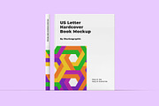 US Letter Hardcover Book Mockup, a Books & Magazine Mockup by Illusiongraphic (Thumbnail 5 of 29)