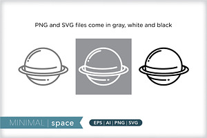 Minimal Space Icons