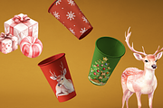 Santa Time Christmas Collection, a Seasonal Illustration by KlymchukArtworks (Thumbnail 6 of 9)