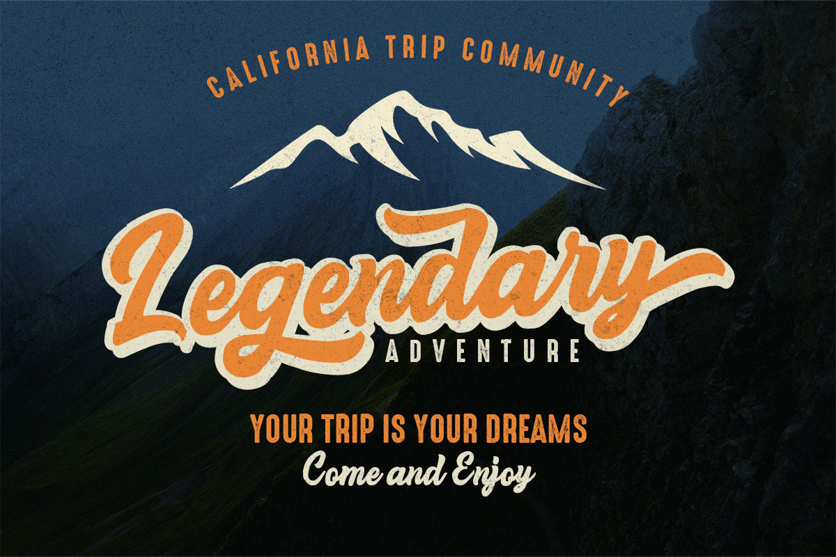 Youthgate Script, a Script Font by Youngtype.Std (Photo 5 of 10)