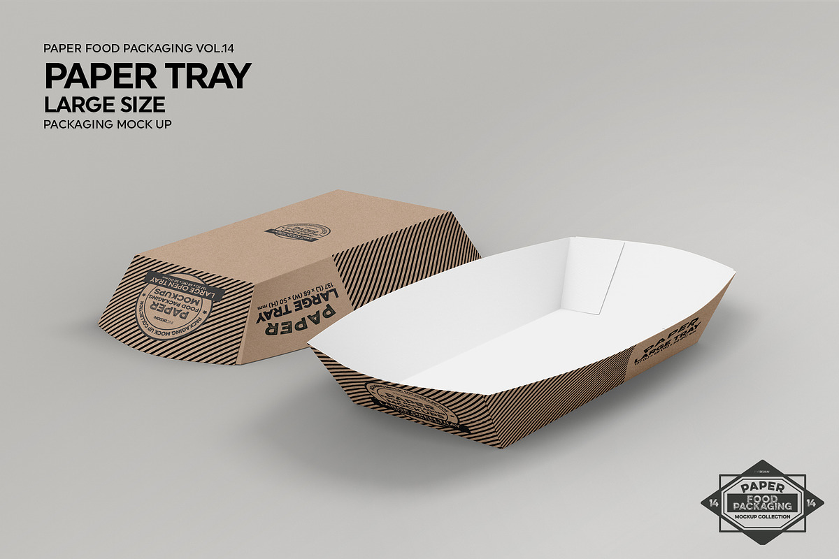 VOL.14 Food Box Packaging Mockups, a Packaging Mockup by INCDesign (Photo 18 of 25)