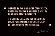 Mazon - Display Typeface, a Font by Nozem Supply (Thumbnail 5 of 7)