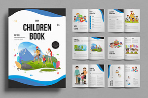 Children Book Magazine Layout, a Magazine Template by ContestDesign
